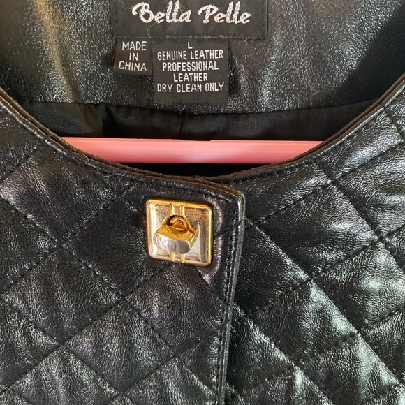 bella pelle Jackets & Blazers - Genuine leather jacket excellent condition